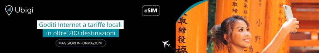 Piano dati Ubigi eSIM per il Giappone