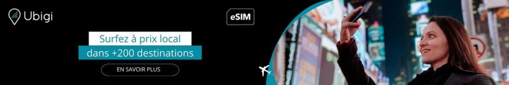 Planifiez à l'avance avec les forfaits Ubigi eSIM