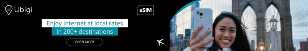 Enjoy connectivity in the USA with ubigi eSIM