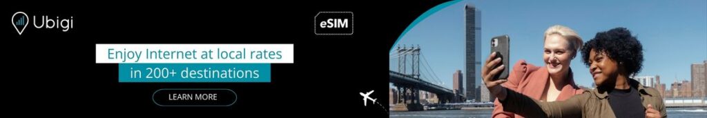 Stay connected throughout the USA with Ubigi eSIM data plans