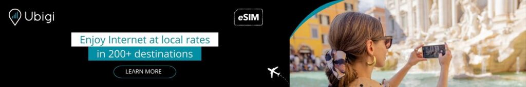 Stay connected in Italy with ubigi eSIM