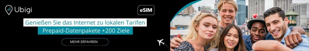 Bleiben Sie in Australien mit Ubigi-Datentarifen in Verbindung