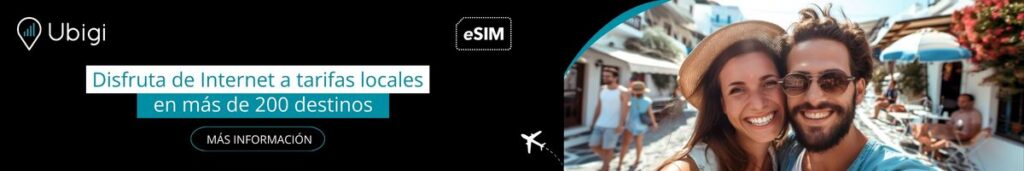 Mantente conectado en tu escapada romántica con Ubigi eSIM