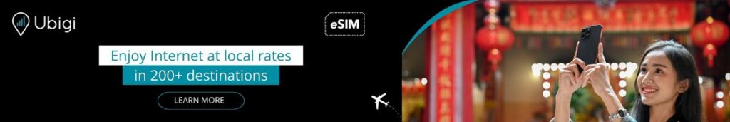 Plan ahead of your trip to China with Ubigi eSIM data plans