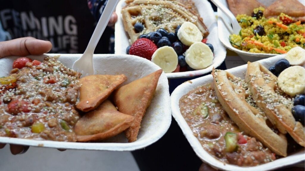 Best Countries for Vegans - Sample vegan foods in Canada's fares thanks to Ubigi eSIM