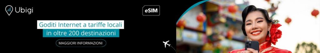Rimanete connessi in Cina con i pacchetti Ubigi eSIM