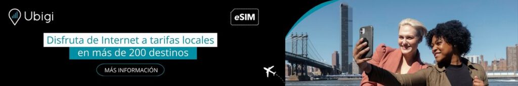 Reserva tu plan de datos eSIM con Ubigi para Estados Unidos