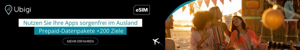 Bleiben Sie in Ägypten mit Ubigi eSIM-Datentarifen in Verbindung