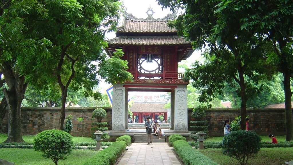 Itinerario de viaje de 4 días en Hanói (Vietnam) - Templo de la Literatura