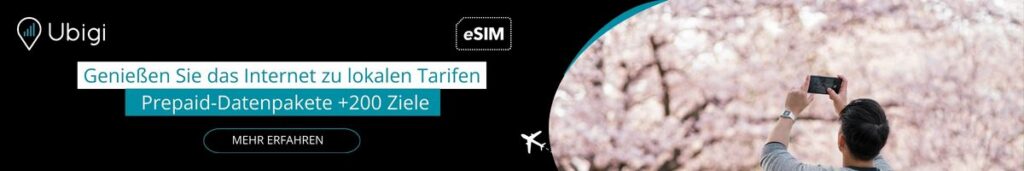 Bleiben Sie in Südkorea mit Ubigi eSIM-Datentarifen in Verbindung