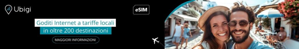 Rimanete connessi in Europa con Ubigi eSIM