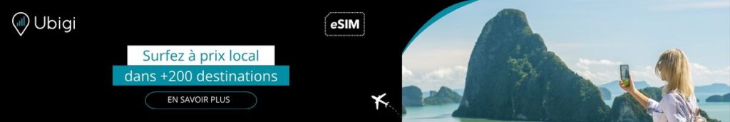 Préparez votre voyage à Bangkok avec les forfaits Ubigi eSIM pour la Thaïlande