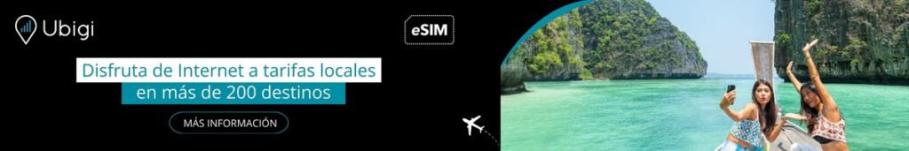 Prepare su viaje a Bangkok con los paquetes Ubigi eSIM para Tailandia