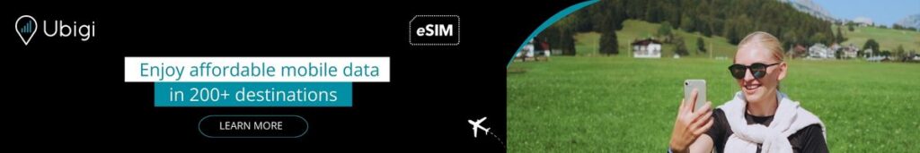 Plan ahead of your trip to Ireland with Ubigi eSIM data plans