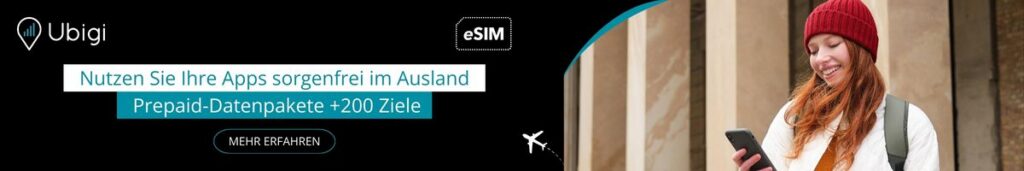 Bleiben Sie in Irland mit Ubigi eSIM-Datentarifen in Verbindung