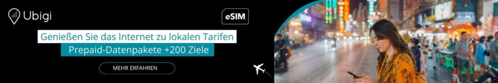 Planen Sie Ihre Reise nach Südkorea im Voraus mit Ubigi eSIM-Datentarifen