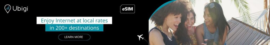 Stay connected throughout the Bahamas with Ubigi eSIM data plans