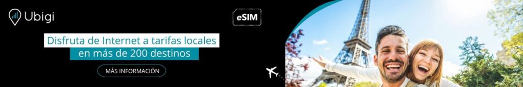 Reserve su paquete de datos Ubigi eSIM para Francia