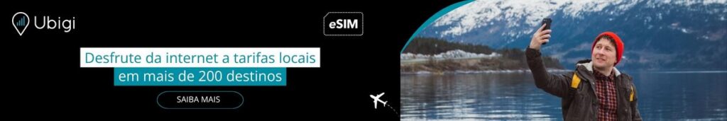 Reserve seu plano de dados Ubigi eSIM antes de sua viagem