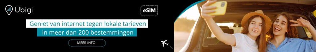 Boek je eSIM data-abonnement bij Ubigi en krijg een betrouwbare connectiviteit in 200 bestemmingen