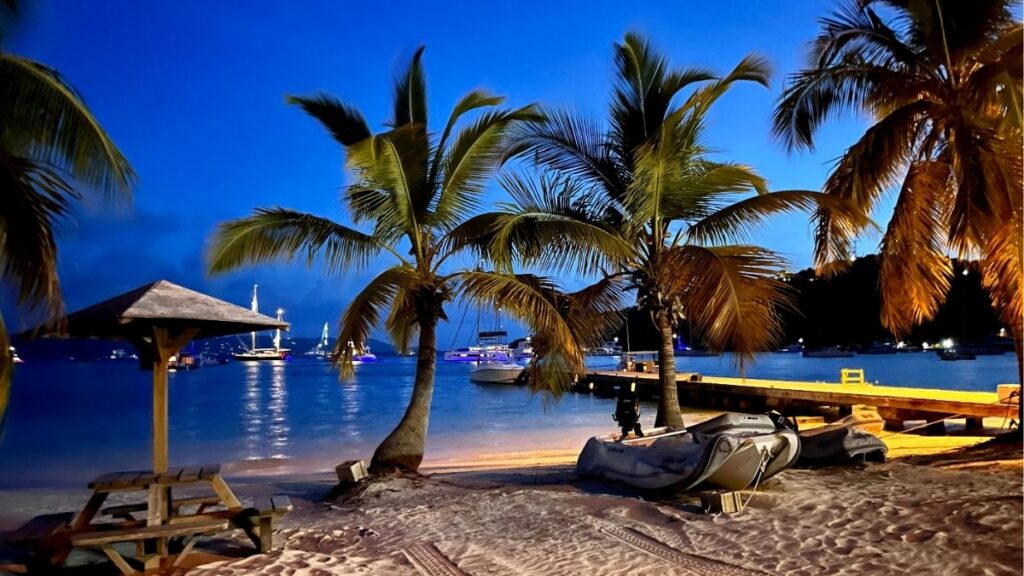 Enjoy a day at the Jost Van Dyke Beach