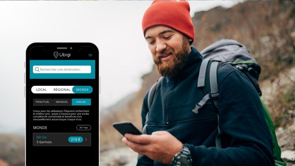 Préparez vos longs voyages avec les forfaits Ubigi eSIM