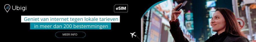Plan je reis vooruit met Ubigi eSIM data-abonnementen