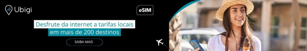 Reserve seu pacote eSIM na África com a Ubigi