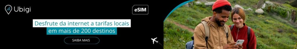 Adquira seu plano de dados eSIM com a Ubigi para sua próxima viagem ao exterior e obtenha uma conectividade confiável