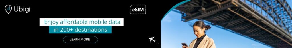 Get your Ubigi eSIM for Australia