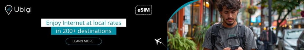 Get your Ubigi eSIM for Peru