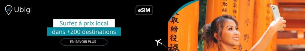 Restez connecté au Japon grâce aux forfaits de données eSIM d'Ubigi