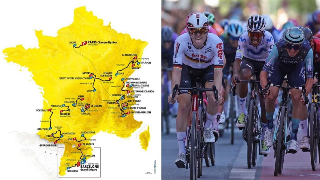 Ignoring the Official Tour de France Route