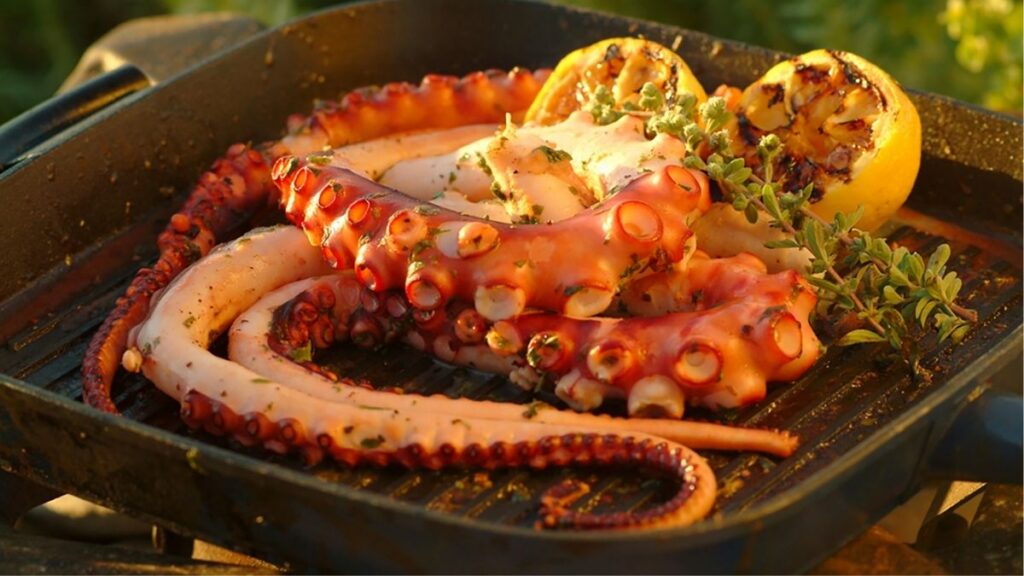 Sample grilled octopus like you never had it before