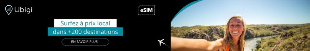 Restez connecté grâce à votre eSIM Ubigi