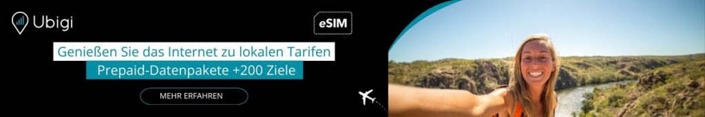 Bleiben Sie mit Ihrer Ubigi-eSIM in Verbindung