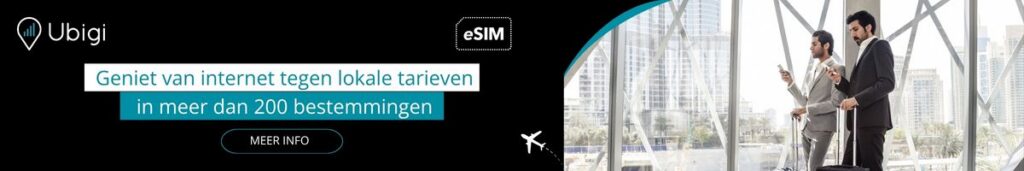 Plan je reizen van tevoren met de Ubigi eSIM-databundels
