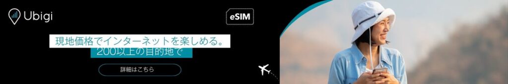 UbigiのeSIMデータプランで、南アフリカでも常にネット接続を維持しましょう