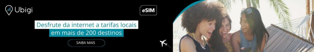 Pacote eSIM da Ubigi para ter internet na Grécia