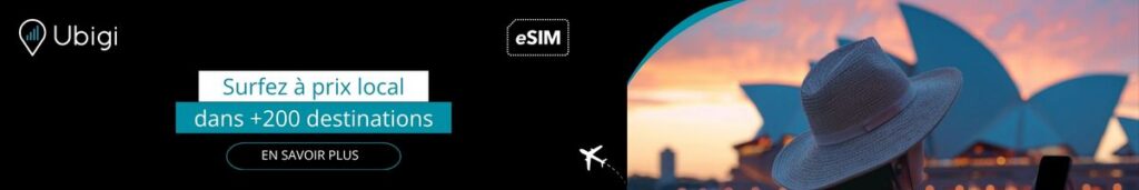 Procurez-vous votre eSIM Ubigi pour l'Australie