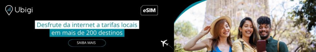 Organize sua viagem à Espanha com os planos Ubigi eSIM