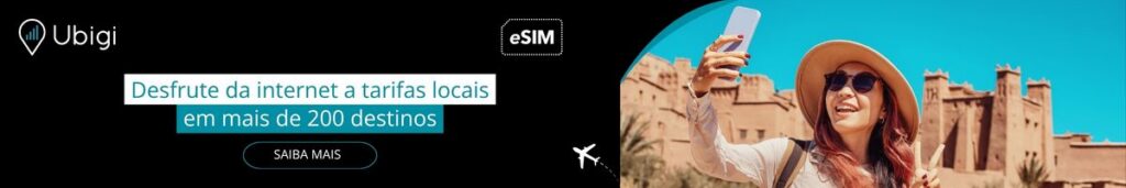 Planeje suas viagens com antecedência com o eSIM da Ubigi
