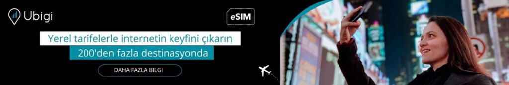 Ubigi ile ABD için eSIM veri paketinizi rezerve edin