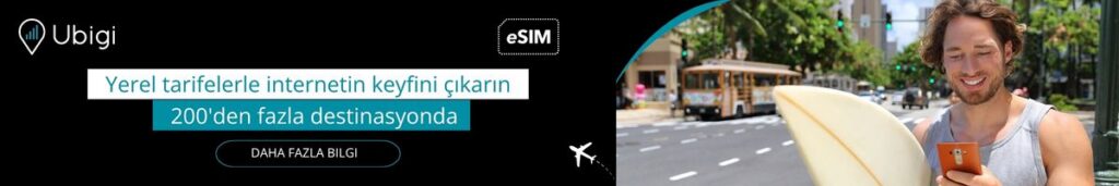 Ubigi ile eSIM veri paketinizi satın alın