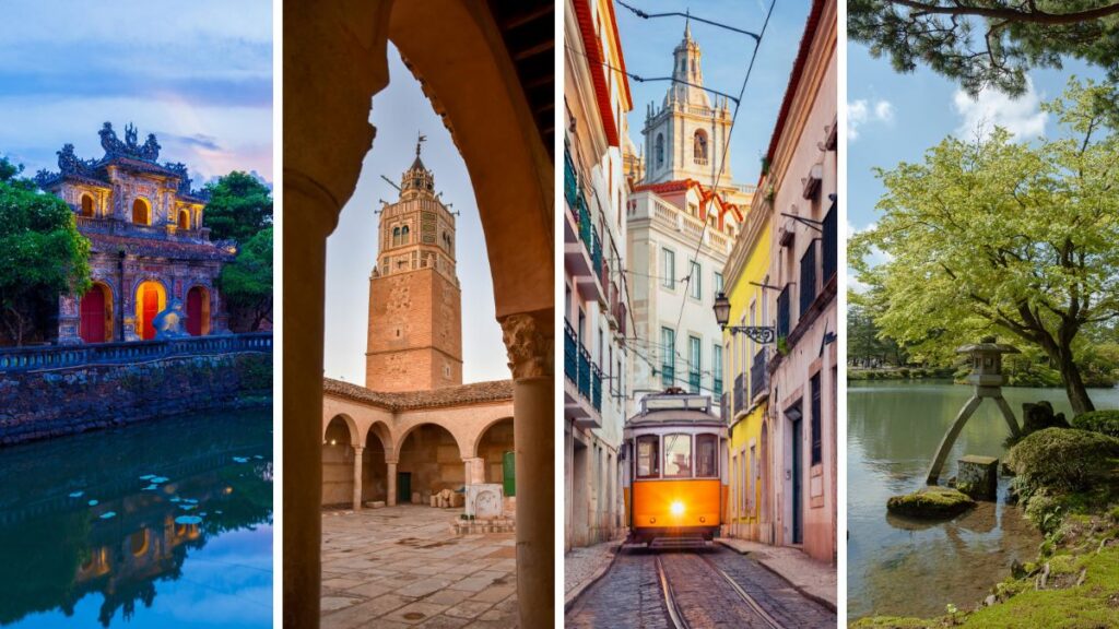 More Inspiring Slow Travel Destinations - Hue Vietnam / Tunis Tunisia / Lisbon Portugal / Kanazawa Japan