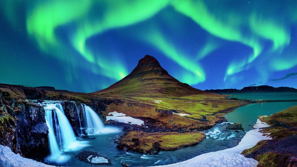 Onde observar a aurora boreal na Islândia - A Islândia e as auroras boreais: clima, vulcões e latitude