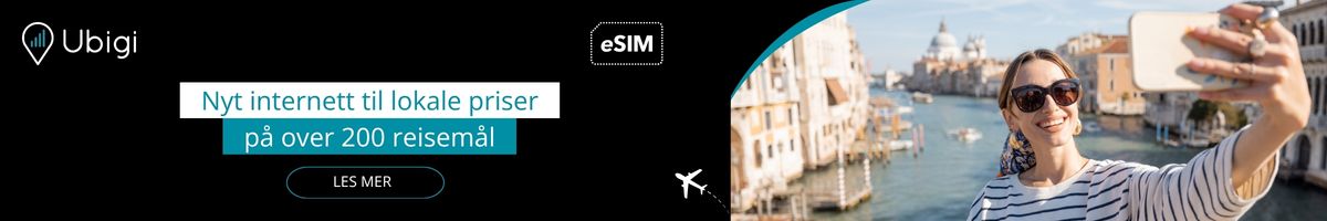 Hold kontakten under reisen med Ubigi eSIM