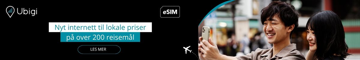Hold kontakten under reisen med Ubigi eSIM