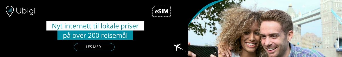 Hold kontakten under reisen med Ubigi eSIM