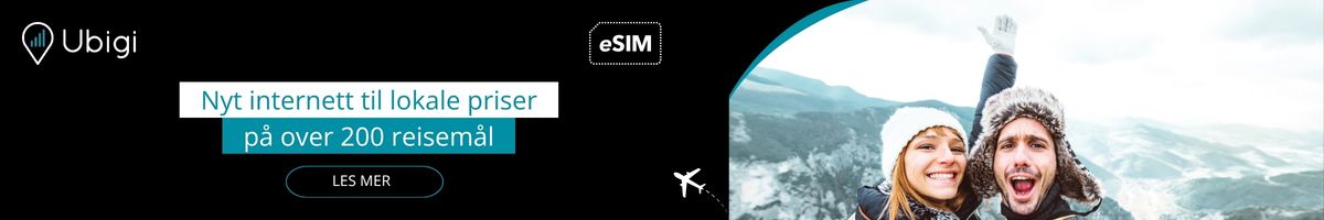 Hold kontakten under reisen med Ubigi eSIM